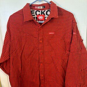 Ecko Unltd Button Down Long Sleeve Shirt-Size L-Excellent Cond.